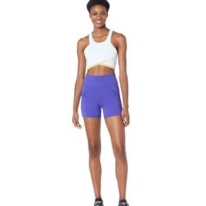 SOLD - FP Movement Wave Rider High Rise Bike Shorts